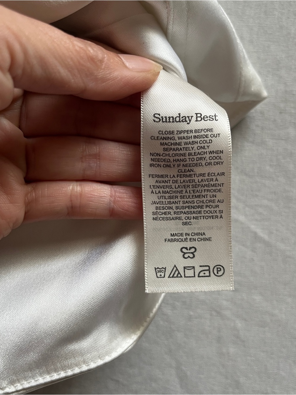Aritzia Sunday Best Shiloh Satin Bustier Top M - Picture 8 of 9